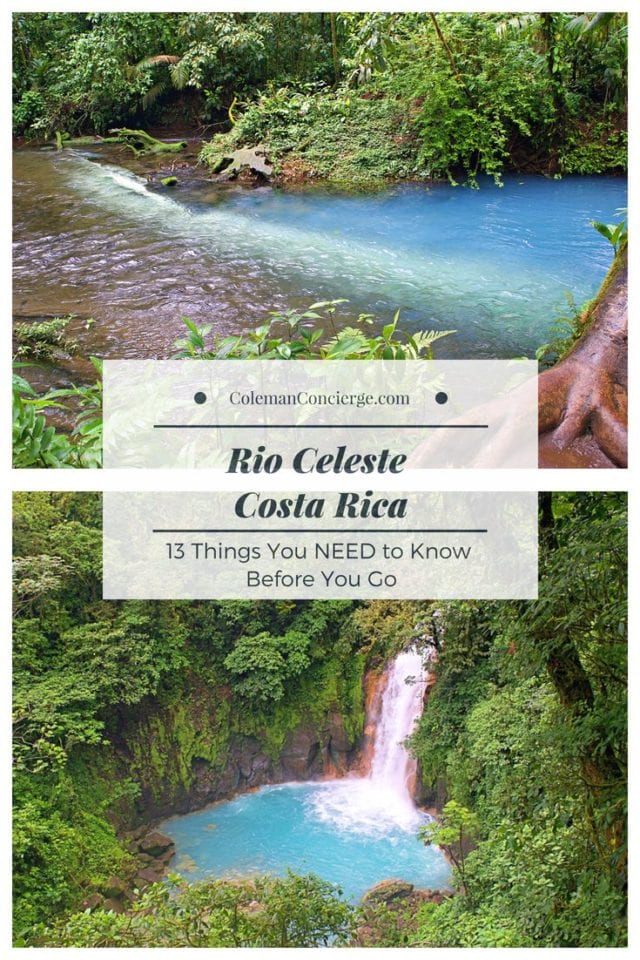 Planning to visit Rio Celeste waterfall while in Costa Rica? Know before you go; click for all the details you need to know before you set off on what could be your most epic Costa Rican hike. #CostaRica #Waterfalls #RioCeleste