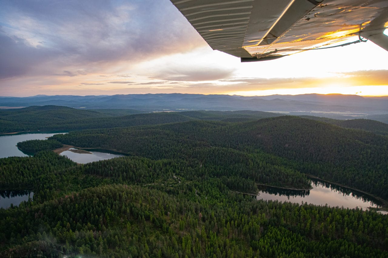 View from Backcountry Flying Experience float plane