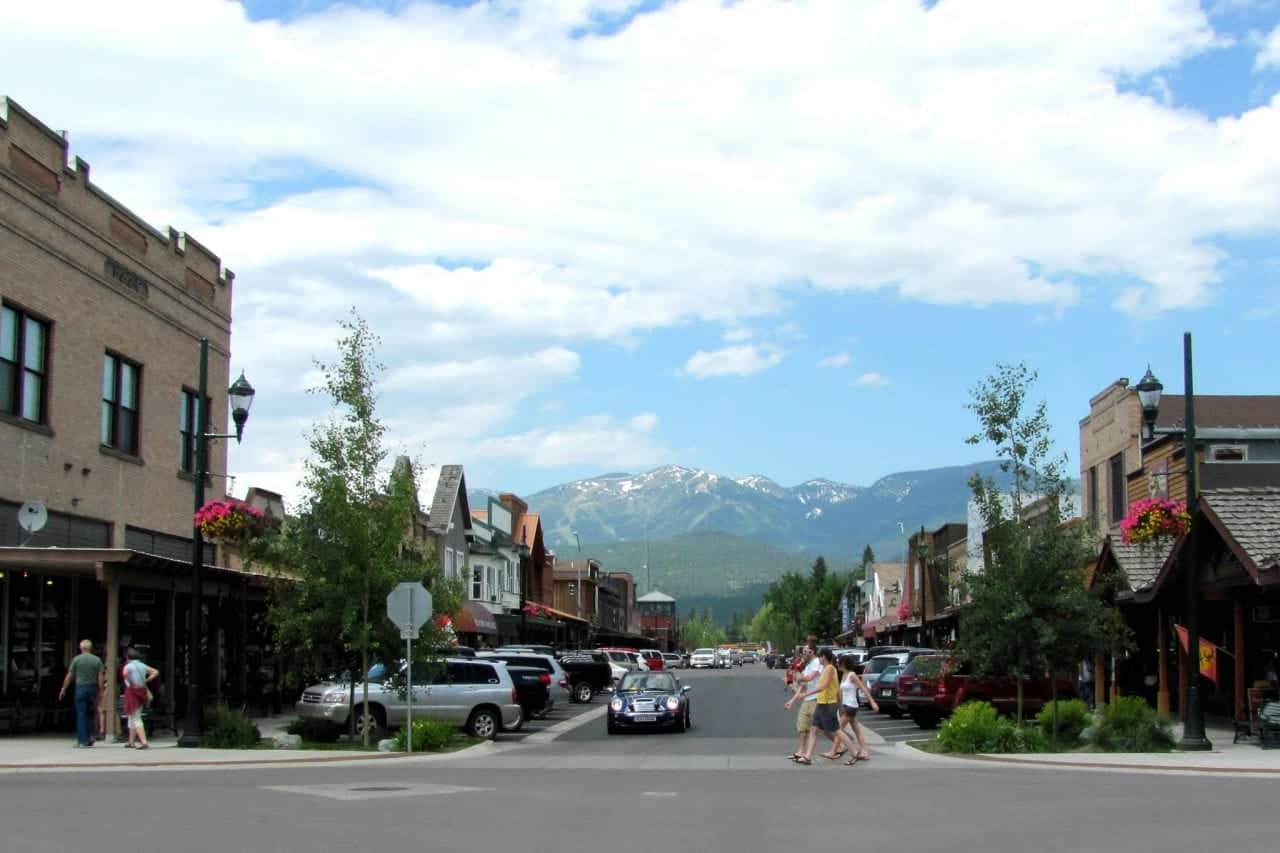 Downtown Whitefish, MT by Ted via Flickr