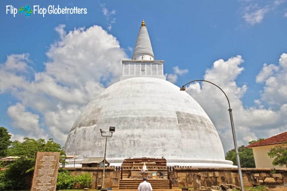 Stupa at Anuradhapura - Photo Lisa van den Berg @ Flip Flop Globetrotters