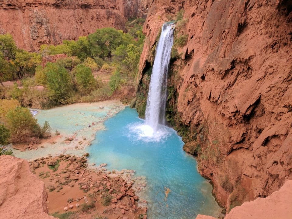 We were glad we packed Moleskin for hiking the dusty trails to Havasu Falls