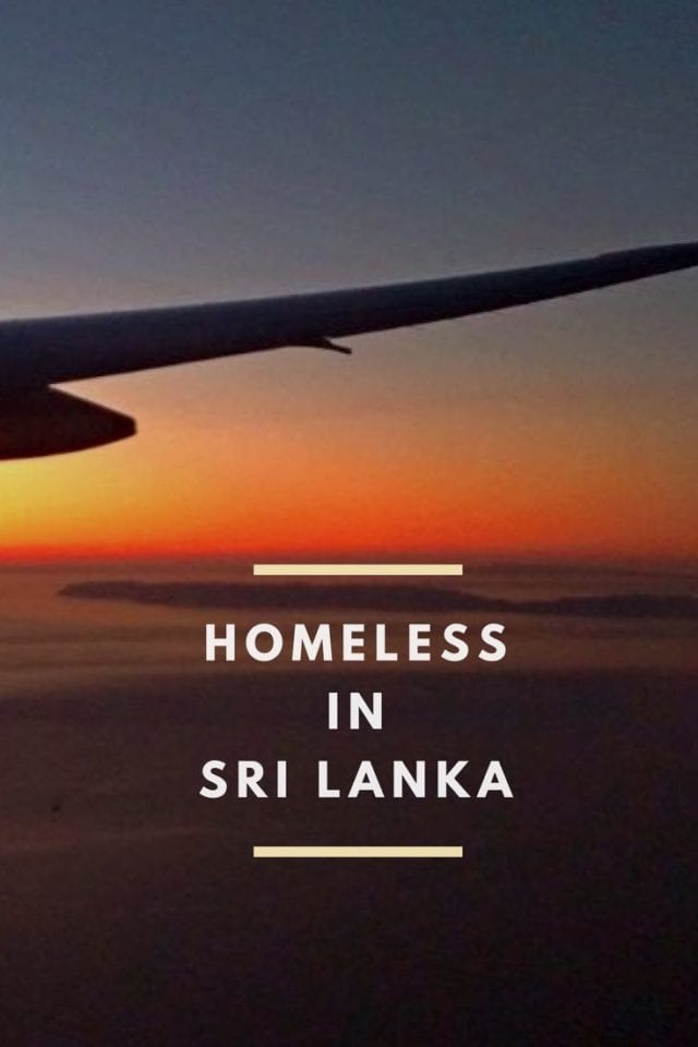 Homeless in Sri Lanka