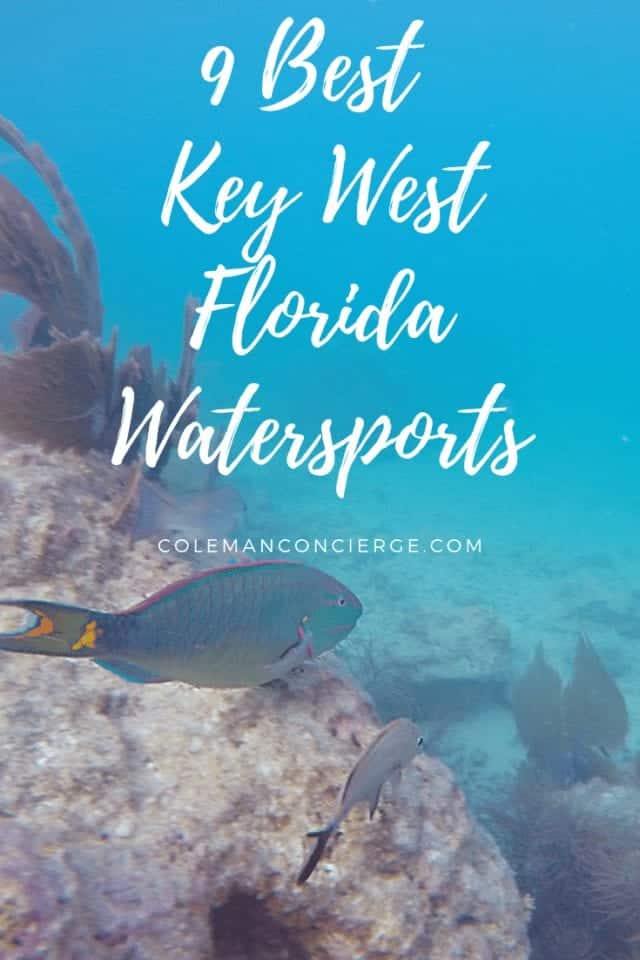 Key West is full of amazing adventures, romance, but no island trip is complete without entering the ocean. From kayaking, snorkeling, scuba diving, jet skiing and more, there is no shortage of watersports. Click through for more details. #KeyWest #Florida #Watersports #OnlyintheKeys #TheFloridaKeys