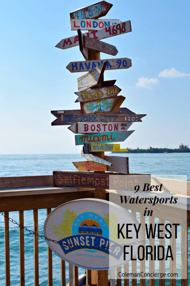 Key West Watersports Pin 2