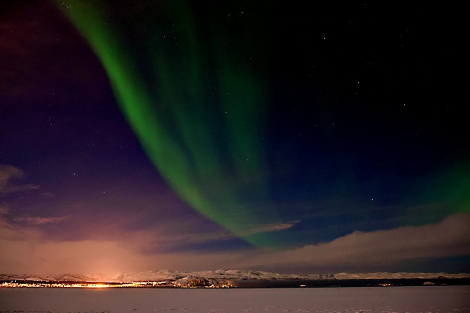Northern lights over Alta Norway