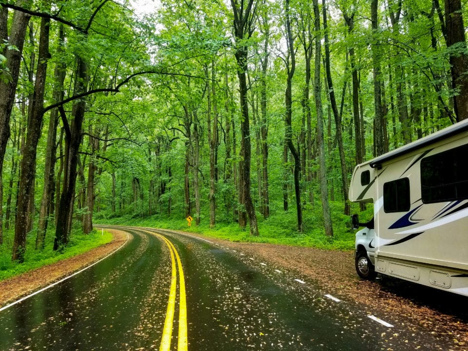 Shenandoah National Park RV trip