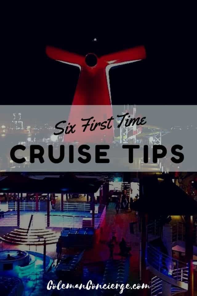 Check out these six first time cruise tips to learn what we wish we would have known before taking a cruise. #Cruisetips #cruise