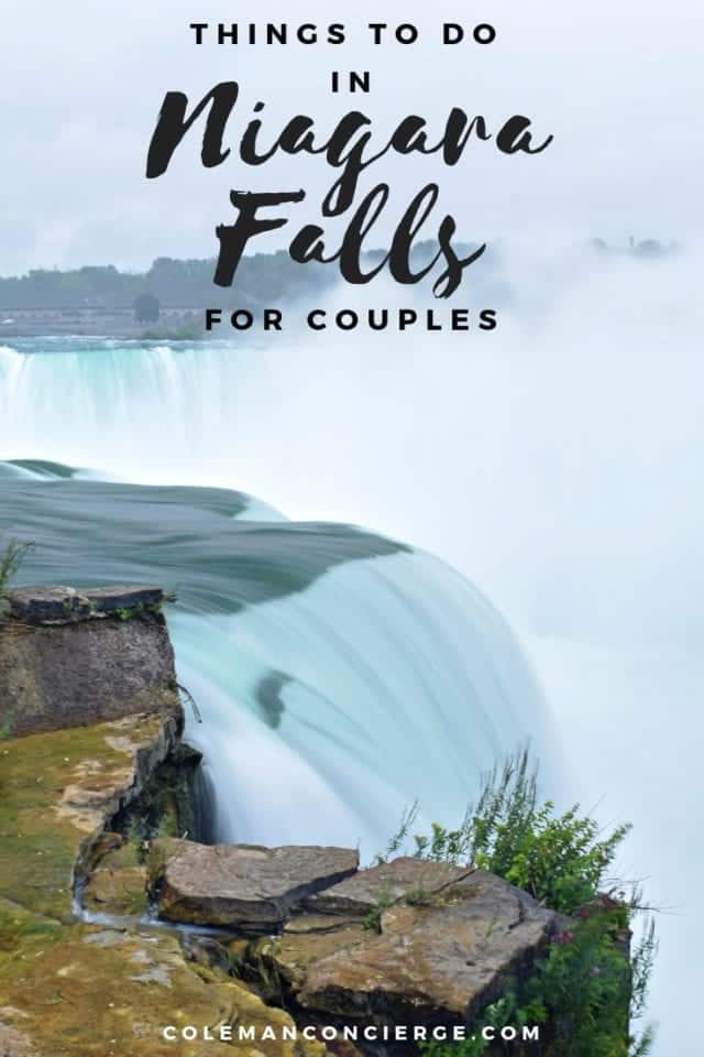 Niagara Falls has always been synonymous with romance. The massive size, thundering waters, and romantic views have drawn honeymoon couples and other romantics for decades. Here are our tips and ideas for couples traveling to the US and Canada's premier attraction. #NiagaraFalls #NewYork #RomanticGetaways #Canada #CouplesTravel