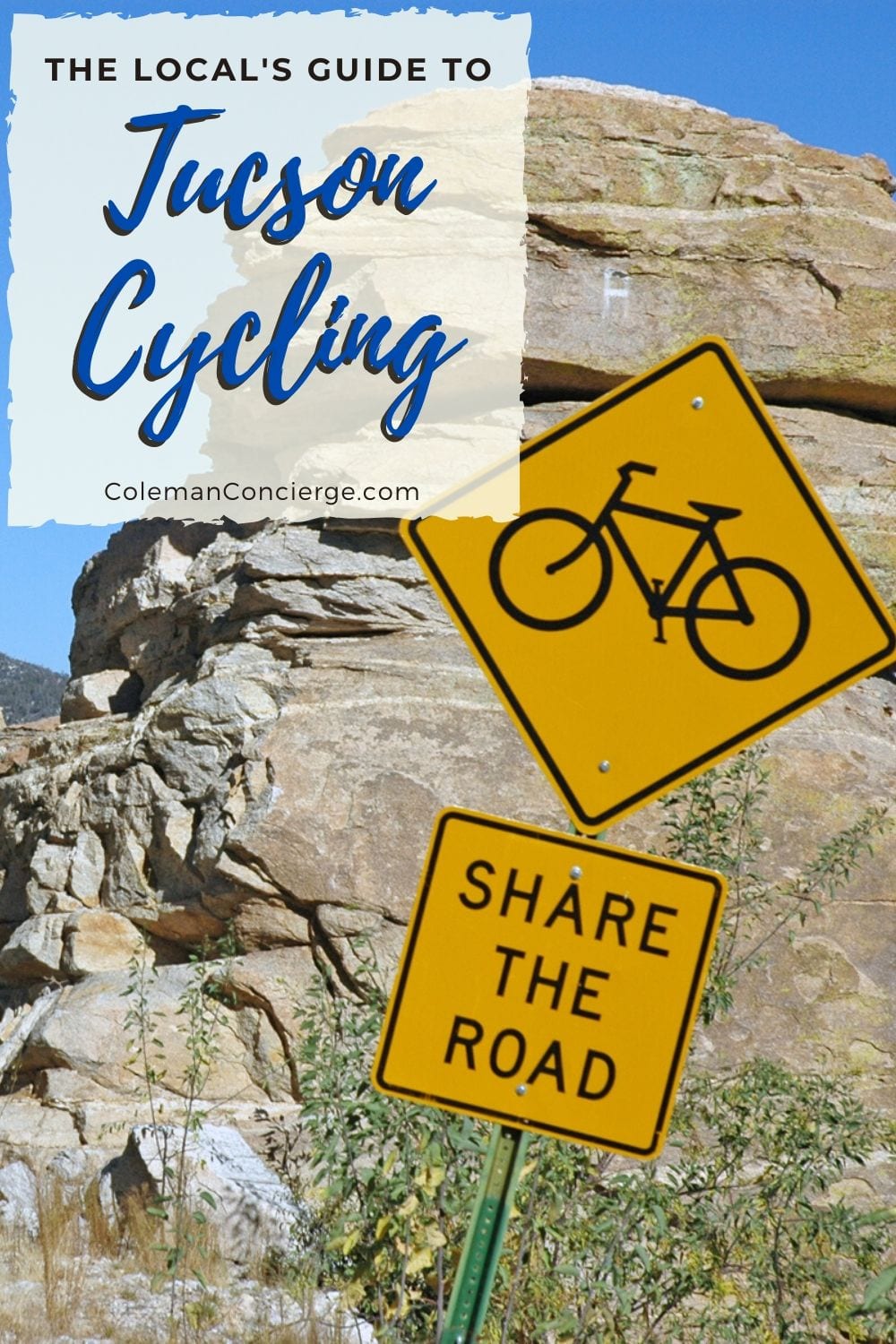 Share the road bike sign