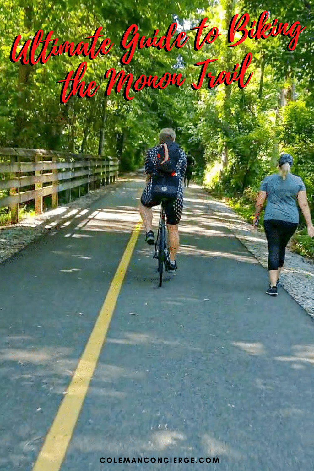 Biking on the Monon Trail