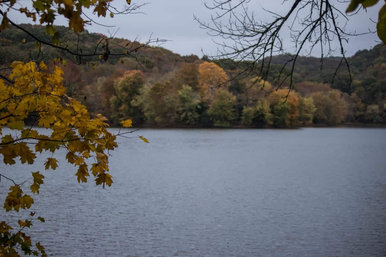 Fall foliage at Radnor Lake via Ashley Hubbard
