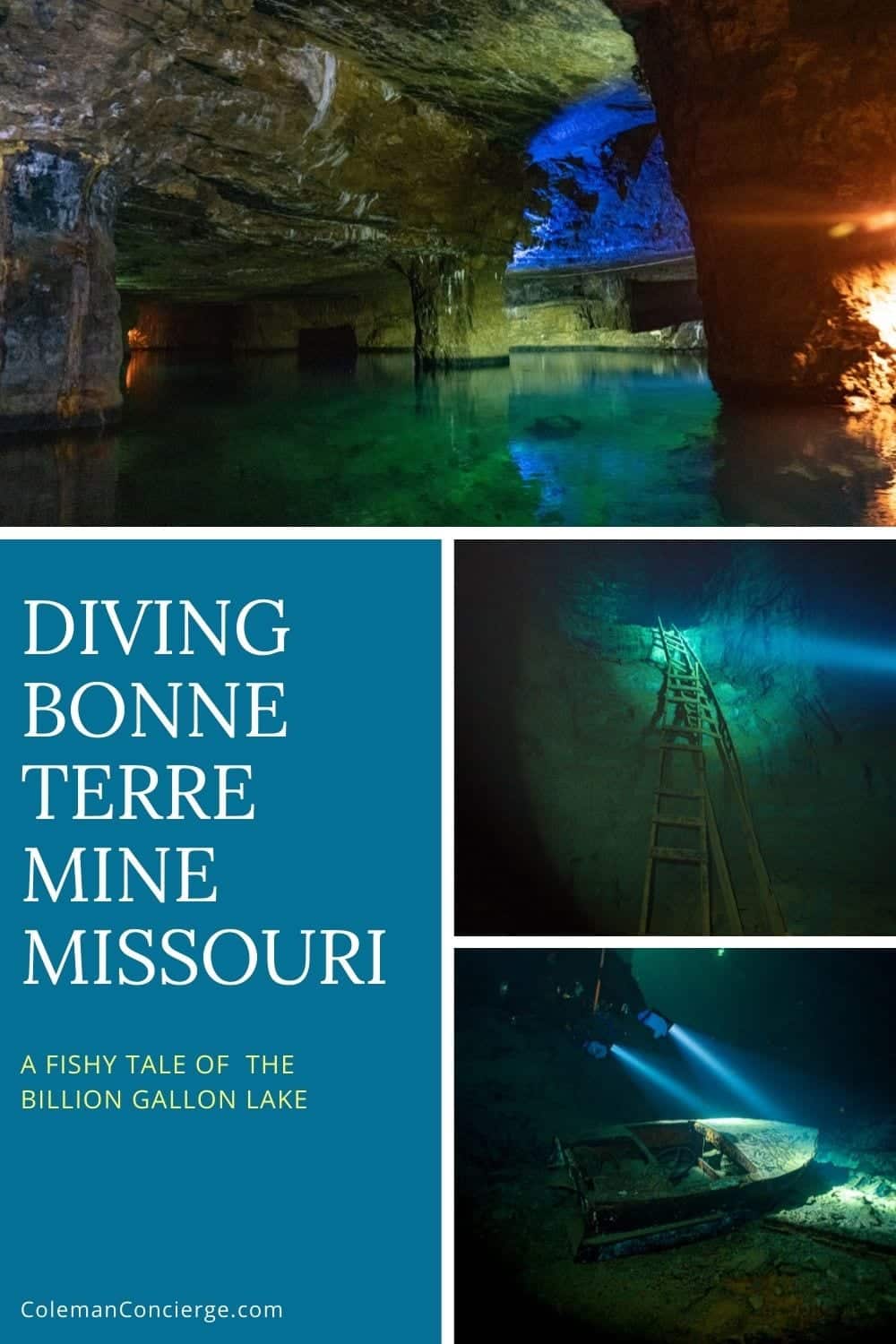 Diving Bonne Terre Mine