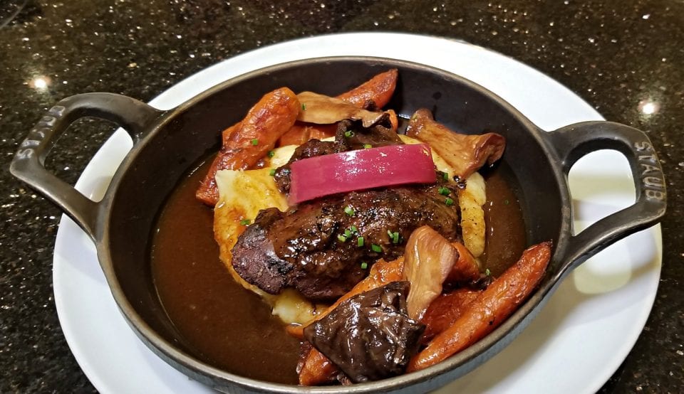 Braised Beef Cheek at Chez Boulay