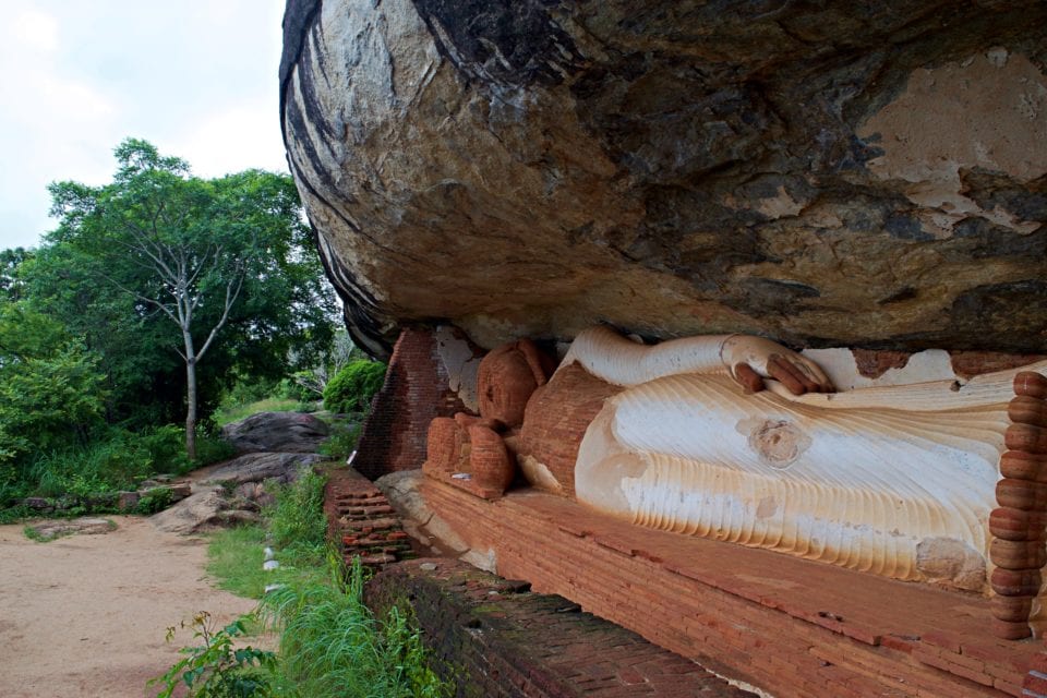 Brick Buddha at Pidurangala Rock