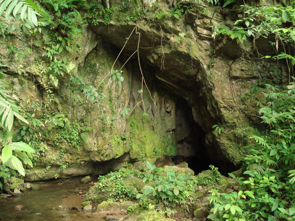 Entrance to Venado Caves (photo by Fausto Perez)