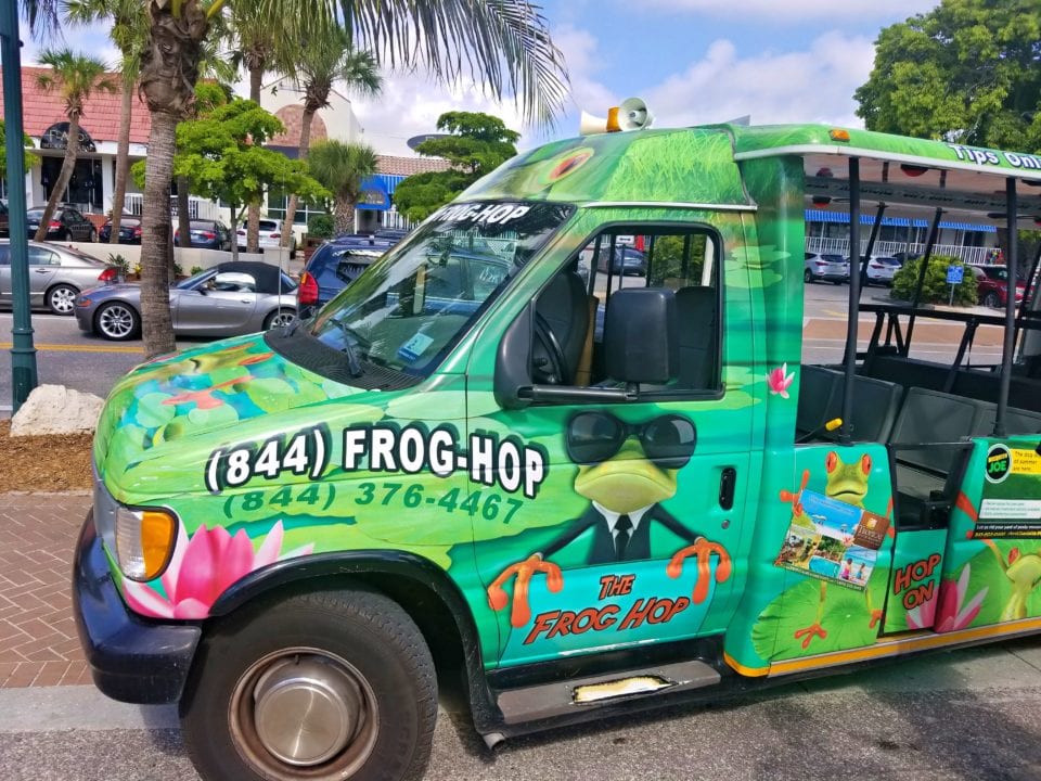 Frog-Hop Shuttle Siesta Key