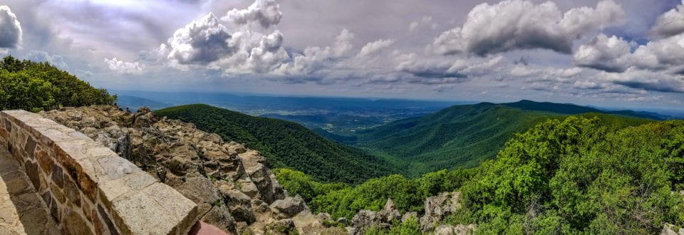 Hawksbill Peak panorama view
