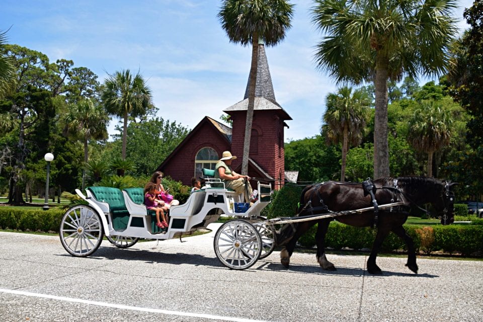 Horse drawn carriage Jekyll Island