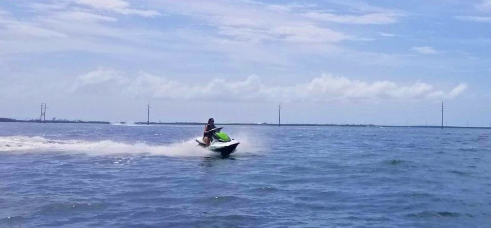 Nothing beats the rush of racing on a jet ski.