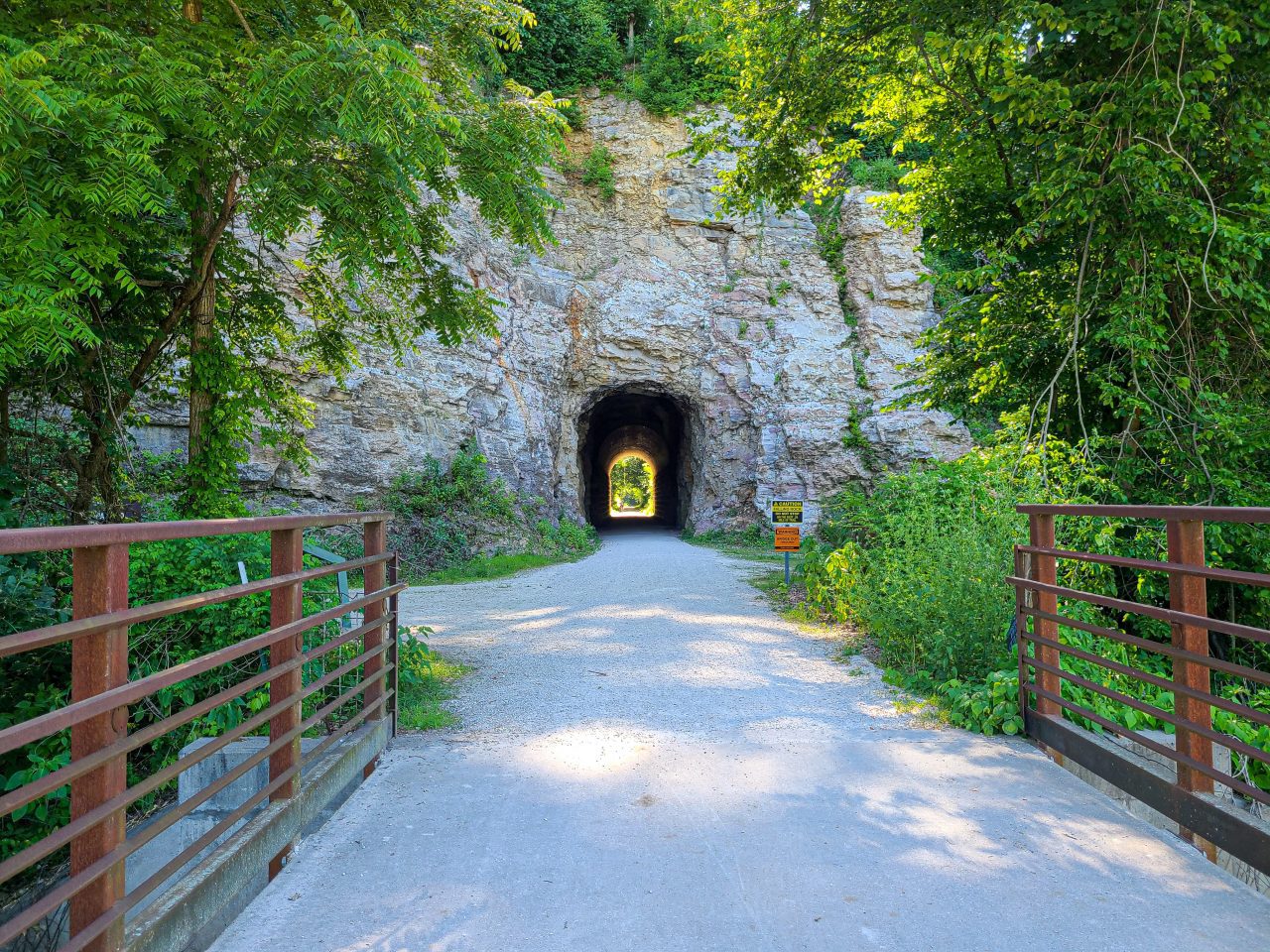 Katy Trail- Rocheport Tunnel