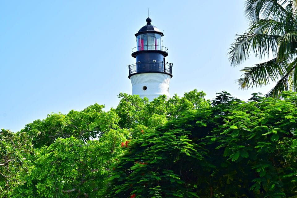 Key West Lighthouse from the Hemingway House
