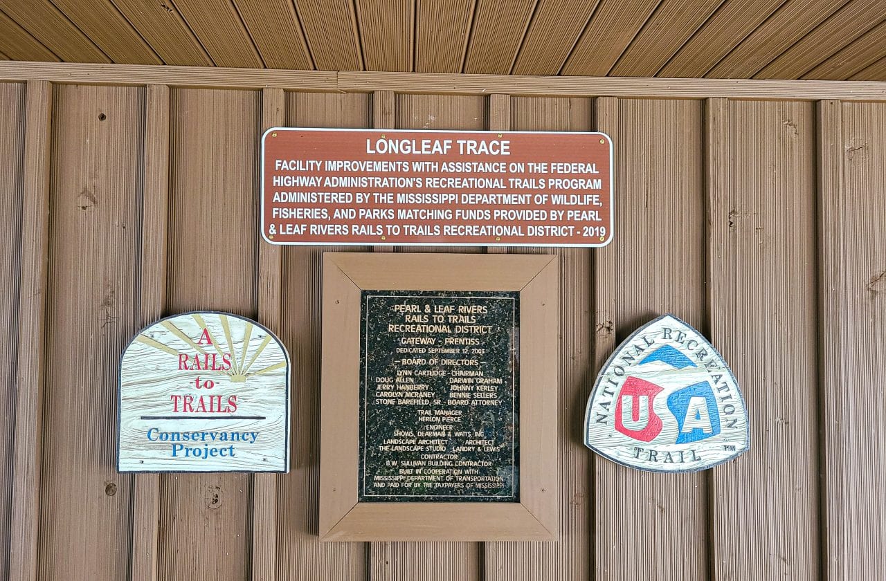 Longleaf Trace signage
