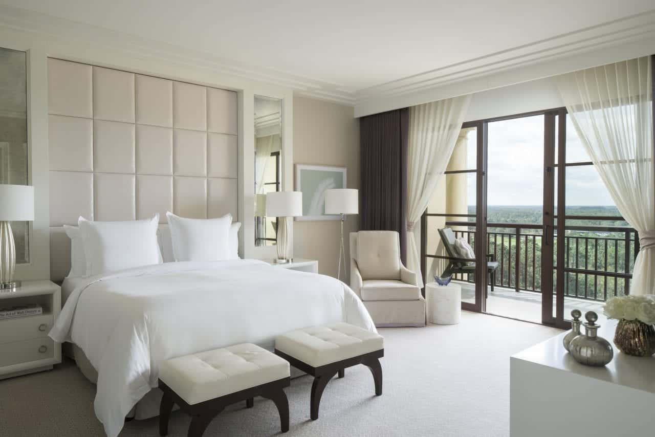 The rooms at the Four Season wrap you in lavish luxury
