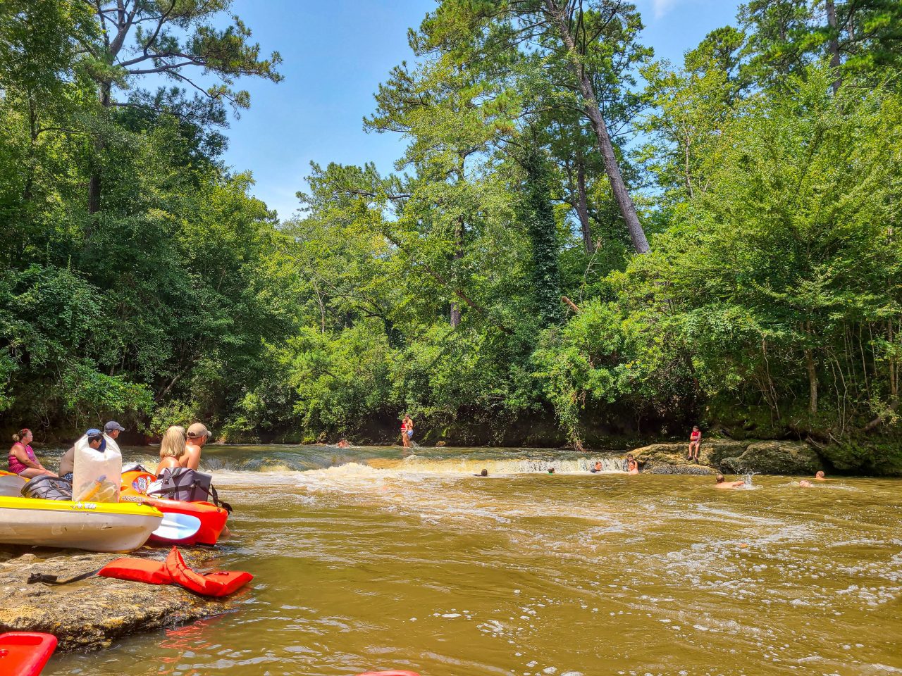 Okatoma River-start your paddle early