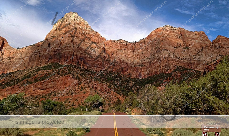 Road to Zion as a metaphor for navigating the road of life
