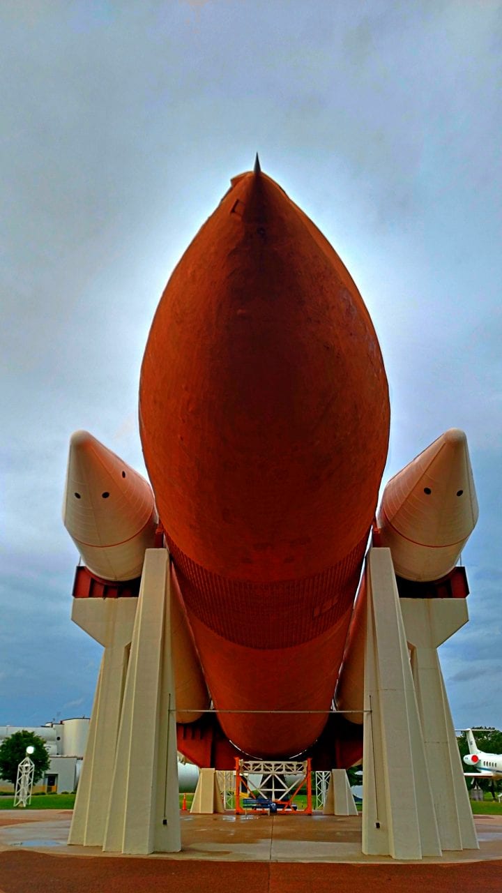 Space shuttle liquid rocket booster