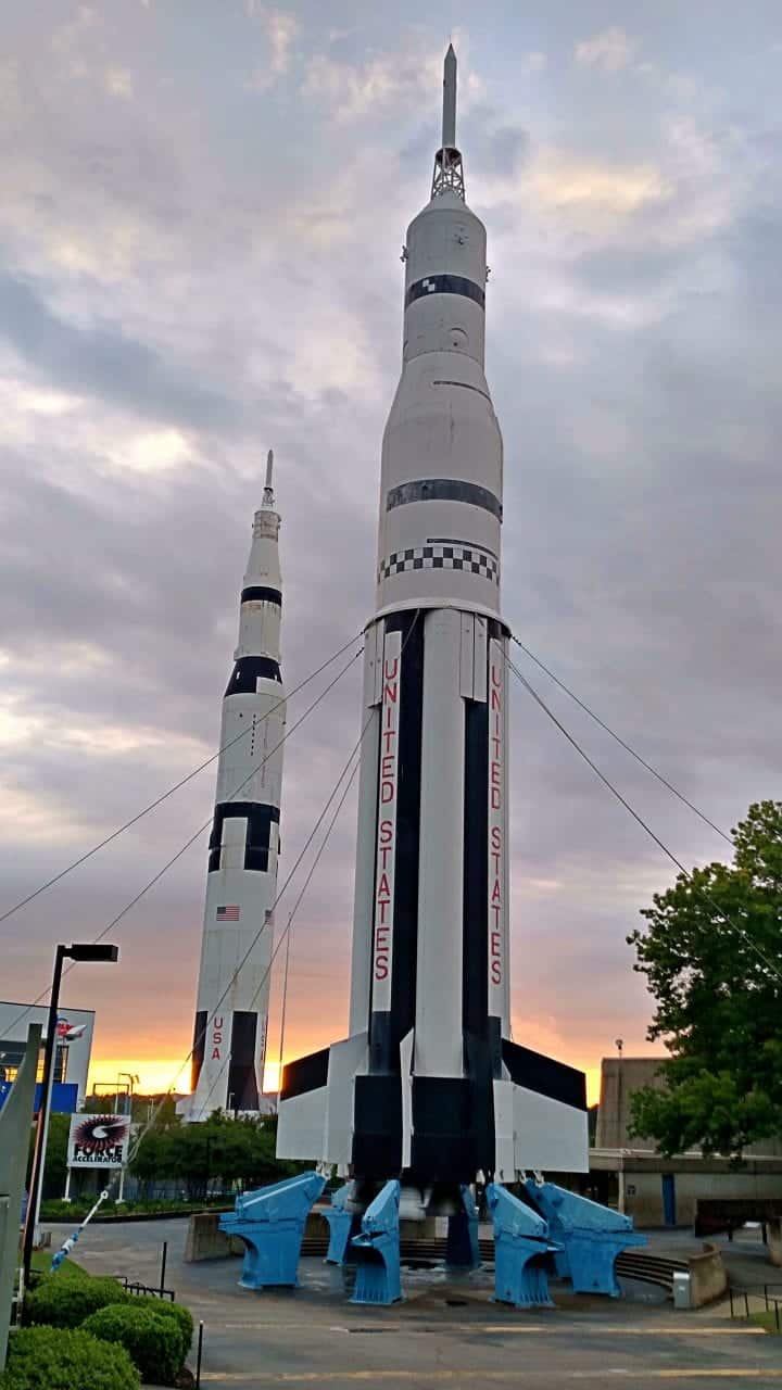 Rockets at the Huntsville Air and Space Museum