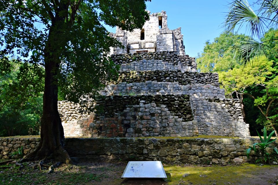 Sun temple Muyil Archaeological Site