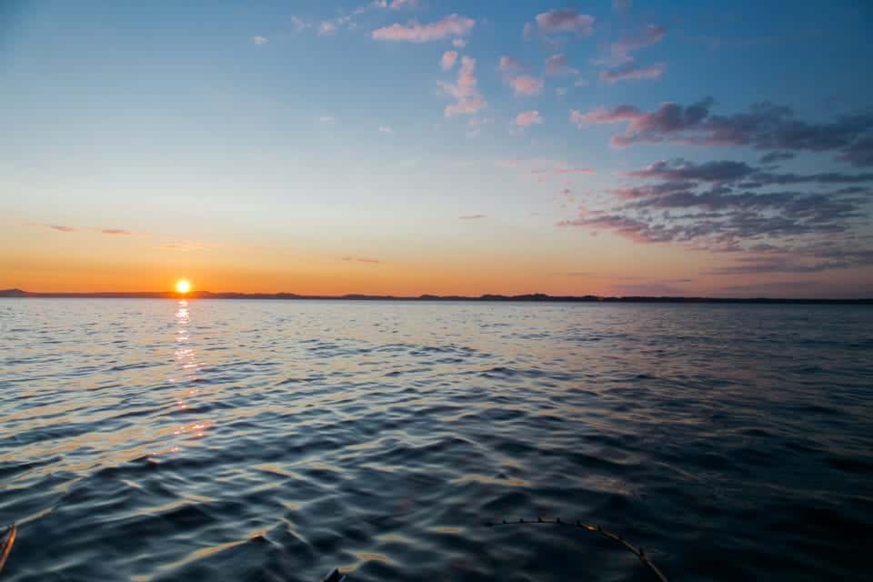 Sunset Fife Lake Michigan via Canva