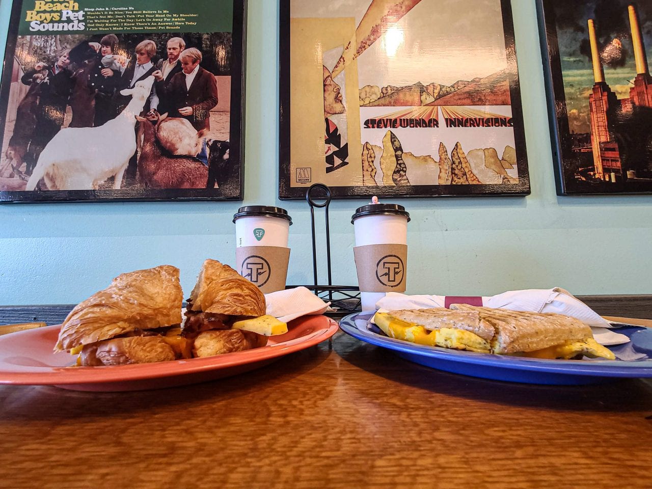 Breakfast at TBones Records and Cafe
