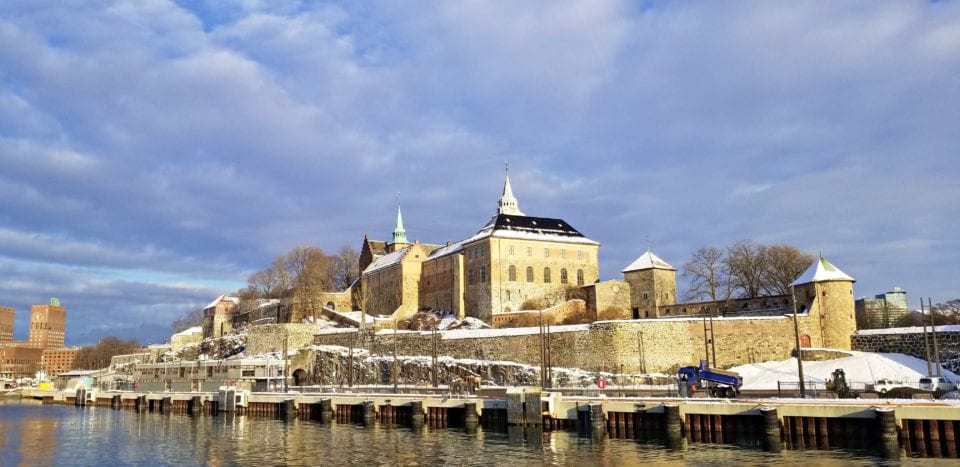 Akershus Castle from the Oslo Fjord