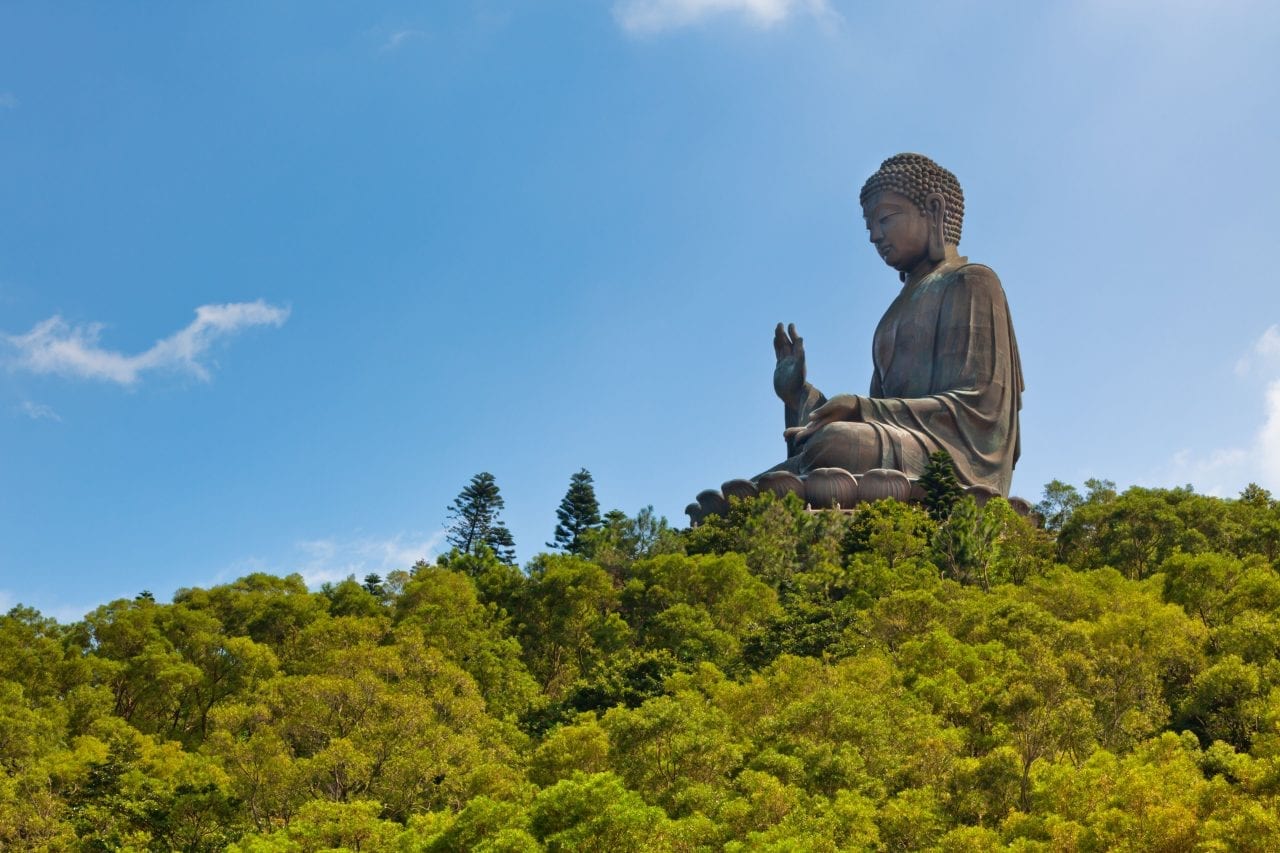 Tian Tan Buddha on Lantau Island via Canva