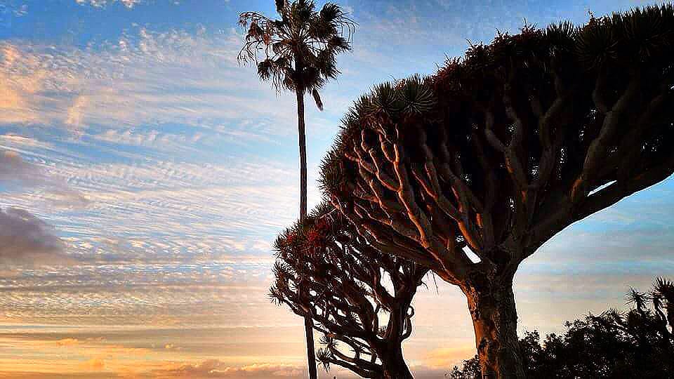 Sunset over La Jolla Shores