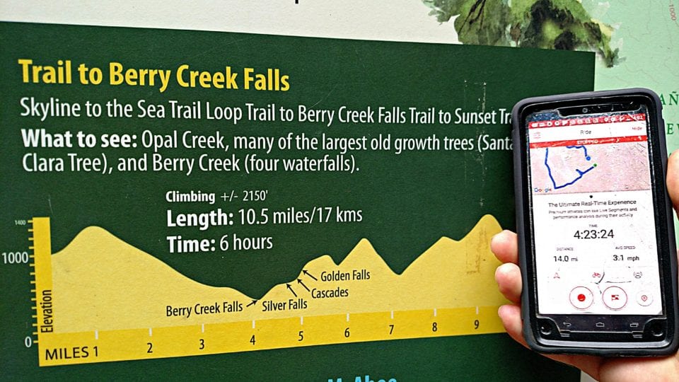 Always pack your cell phone for a day hike