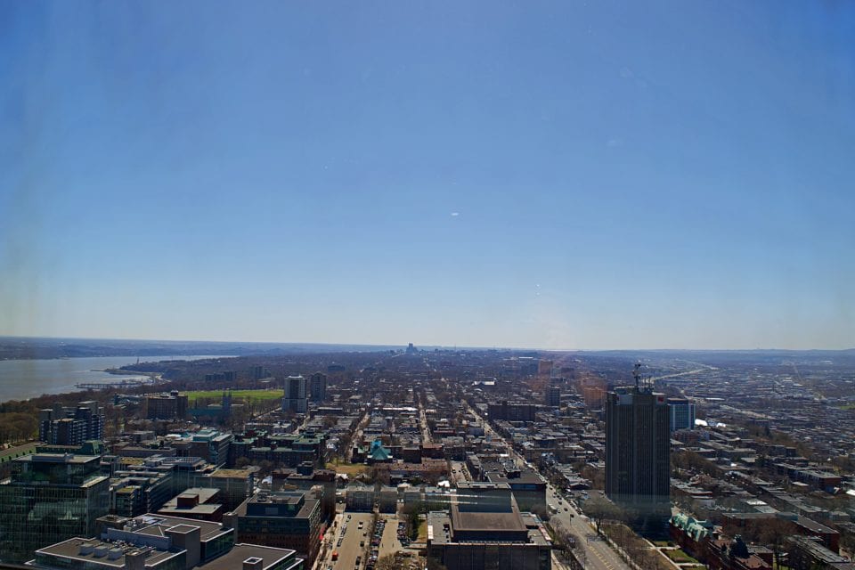 View of Quebec from Observatoire