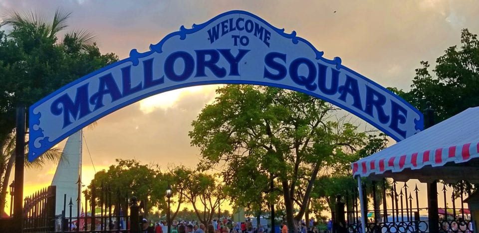 Mallory Square sunset celebration