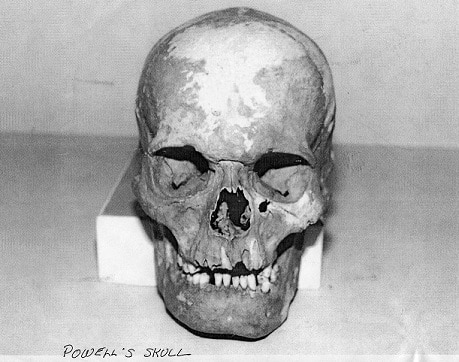 Powell's Skull - A real scary story