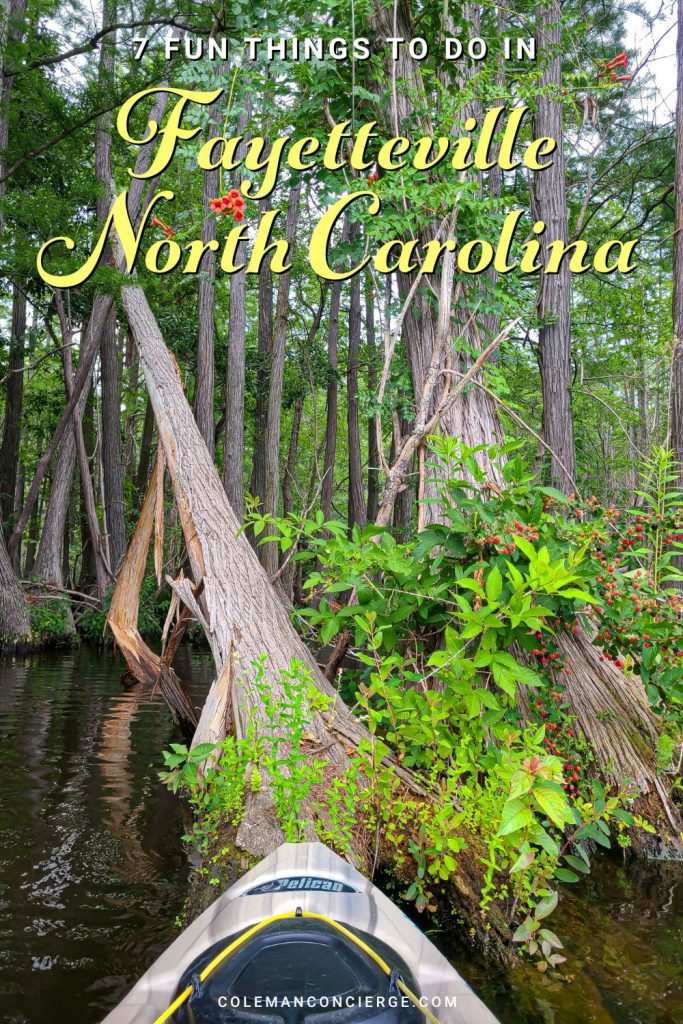 Kayaking in Fayetteville North Carolina