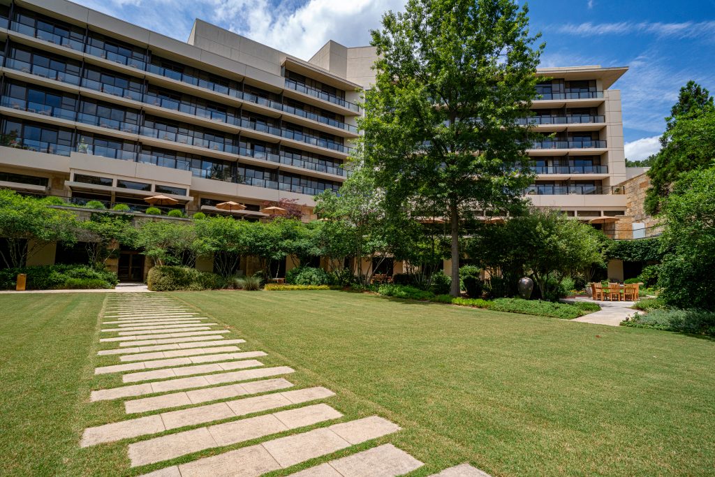 Umstead Hotel Raleigh North Carolina- back lawn