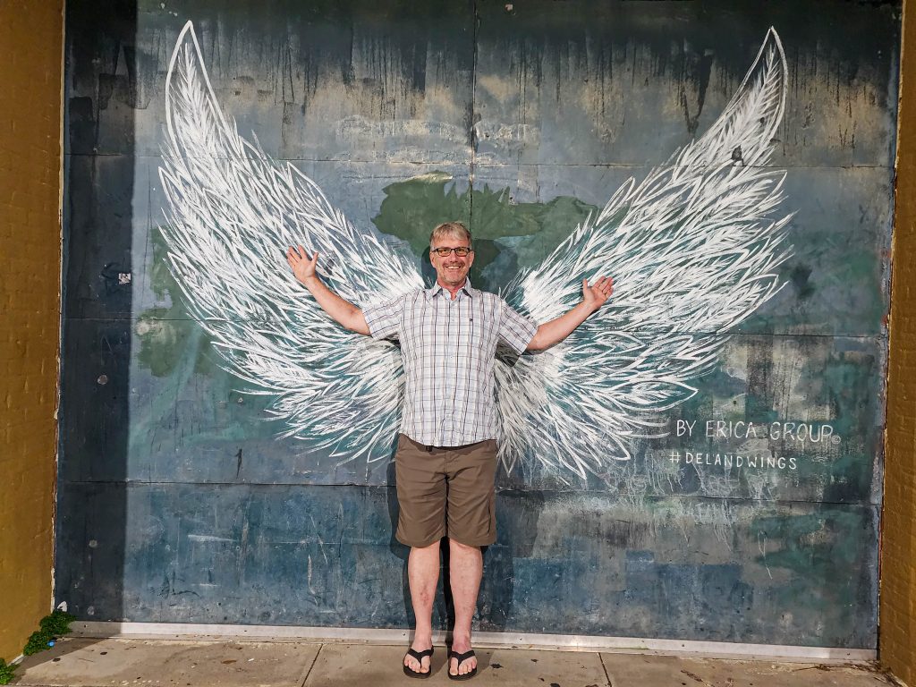 Wings of the West Wing Trail: DeLand Angel Wings