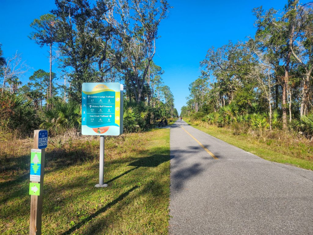 East Central Regional Bike Trail Deland Florida