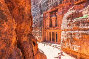 Petra 'the Treasury' via Canva