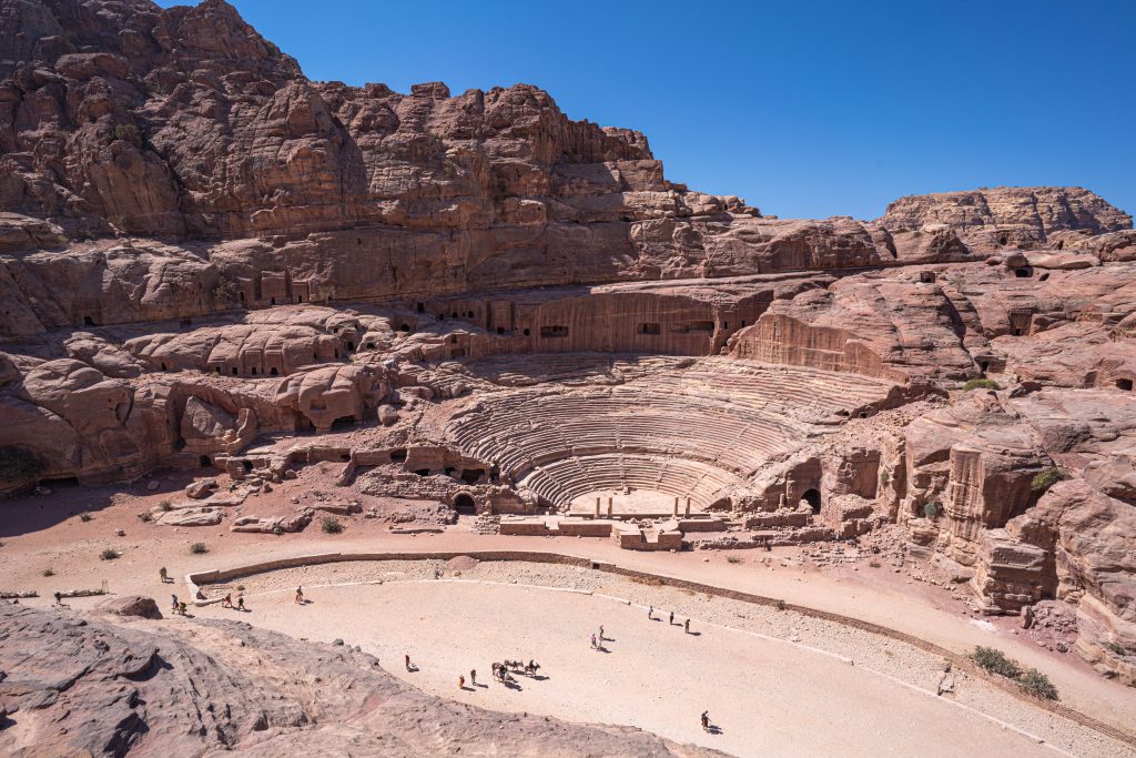The Roman Theater Petra Jordan