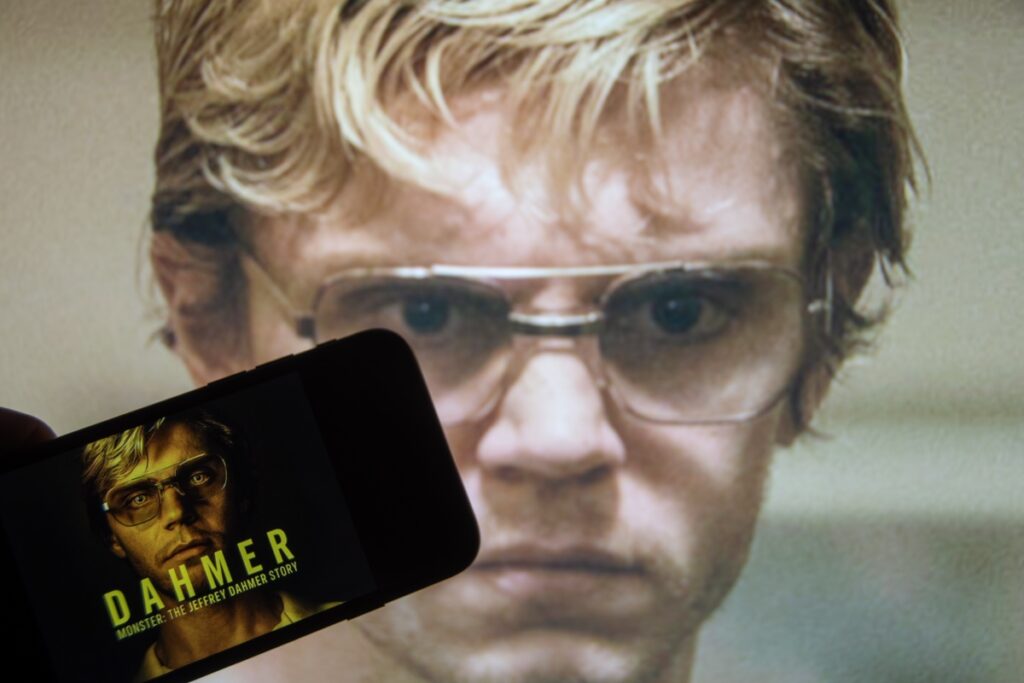 Image of Jeffery Dahmer from TV show 