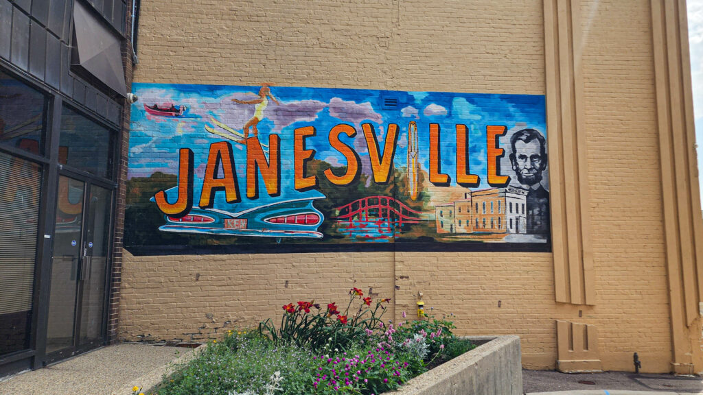 Janesville Namesake Mural Public Art (Murals) Janesville, Wi
