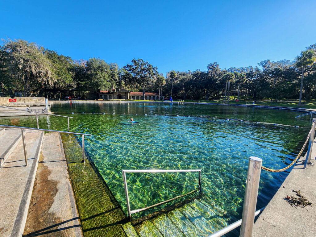 Ponce De Leon Springs in DeLand is one of the most beautiful Florida Springs.